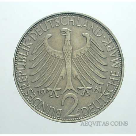 Germany - 2 Mark 1961 F