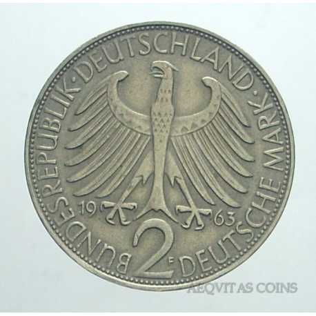 Germany - 2 Mark 1963 F