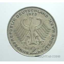 Germany - 2 Mark 1972 D