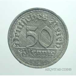 Germany - 50 Pfennig 1921 F