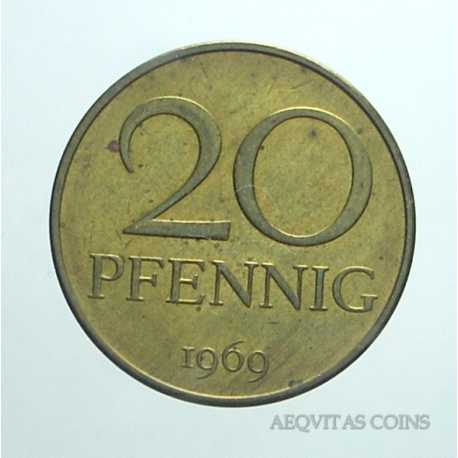Germany - 20 Pfennig 1969