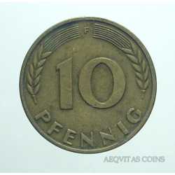 Germany - 10 Pfennig 1950 F