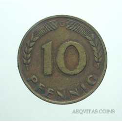 Germany - 10 Pfennig 1950 G