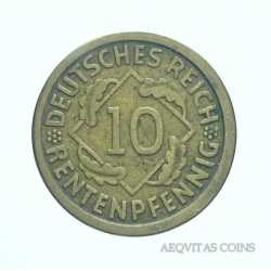 Germany - 10 Reichspfennig 1924 J