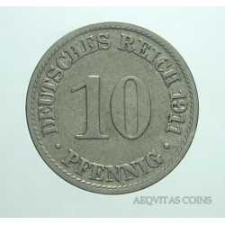 Germany - 10 Pfennig 1911 A