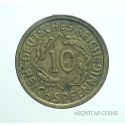Germany - 10 Reichspfennig 1935 J
