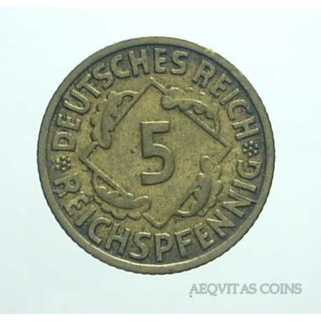 Germany - 5 Reichspfennig 1935 A