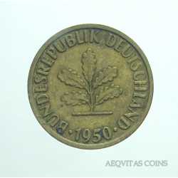 Germany - 5 Pfennig 1950 J