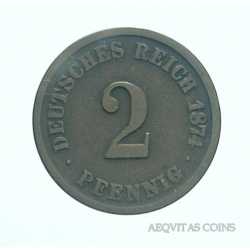 Germany - 2 Pfennig 1874 A