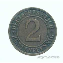 Germany - 2 Reichspfennig 1923 D