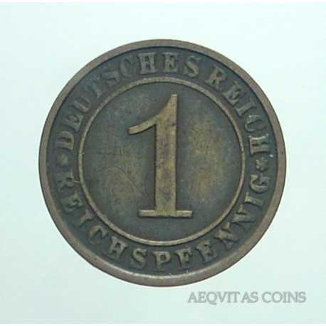 Germany - 1 Reichspfennig 1925 F