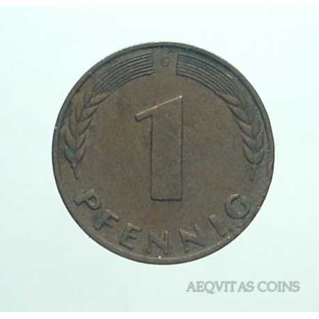 Germany - 1 Pfennig 1968 G