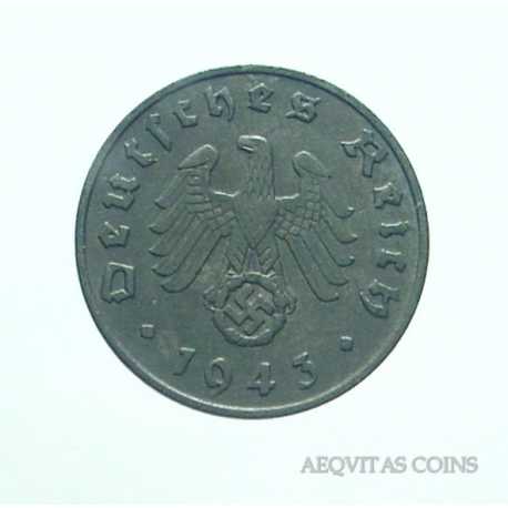 Germany - 1 Reichspfennig 1943 A