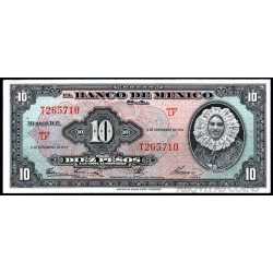 Mexico - 10 Pesos 1961