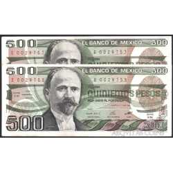 Mexico - 500 Pesos 1984