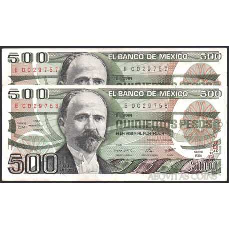 Mexico - 500 Pesos 1984