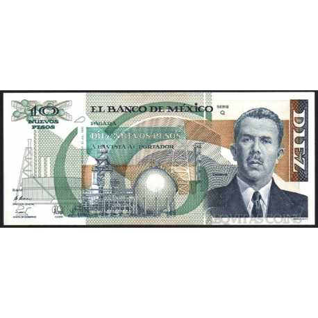 Mexico - 10 Nuevos Pesos 1992