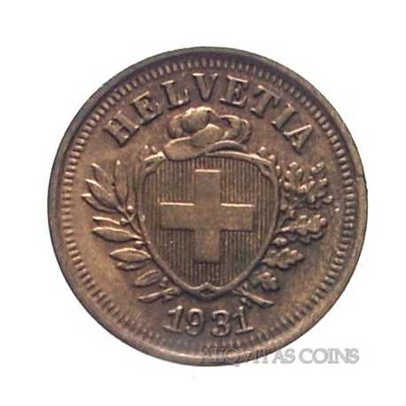 Switzerland - 1 Rappen 1931