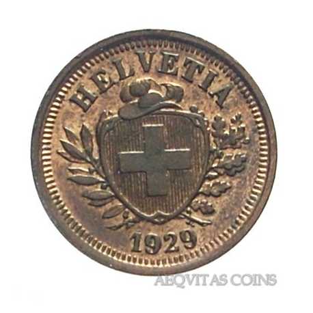 Switzerland - 1 Rappen 1929