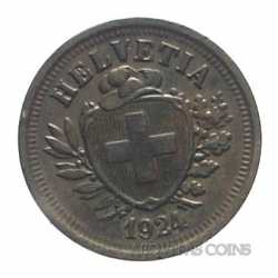 Switzerland - 1 Rappen 1924