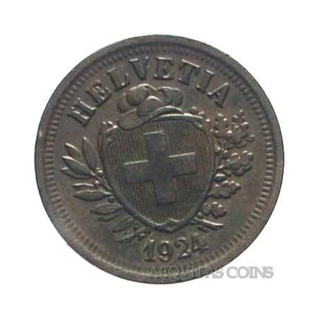 Switzerland - 1 Rappen 1924