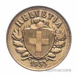 Switzerland - 2 Rappen 1933