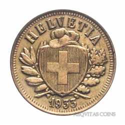 Switzerland - 2 Rappen 1933