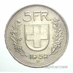 Switzerland - 5 Francs 1952