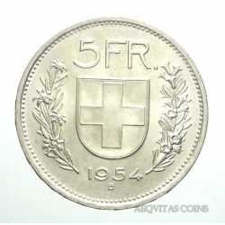 Switzerland - 5 Francs 1954