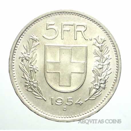 Switzerland - 5 Francs 1954