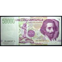 50.000 Lire Bernini 1997