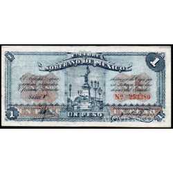 Mexico - 1 Peso 1915 Taluca