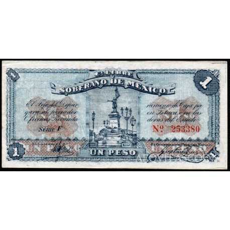 Mexico - 1 Peso 1915 Taluca