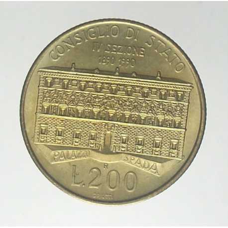 200 Lire 1990 - Consiglio di Stato