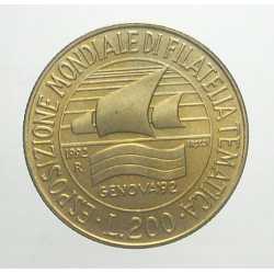 200 Lire 1992 - Filatelia