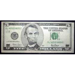 USA - 5 Dollari 2001