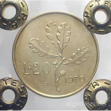 20 Lire 1970 P