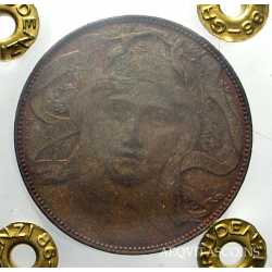 Vitt. Eman. III - 20 Cent 1906 Esp. Mil.