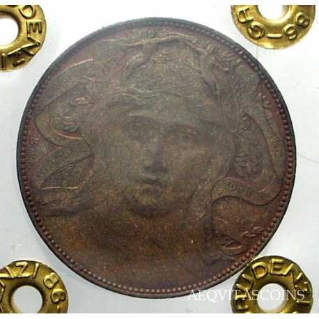 Vitt. Eman. III - 20 Cent 1906 Esp. Mil.