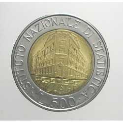 500 Lire 1996 - Istat