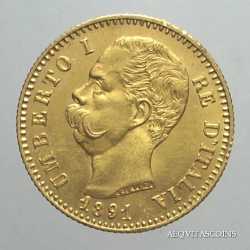 Umberto I - 20 Lire 1891