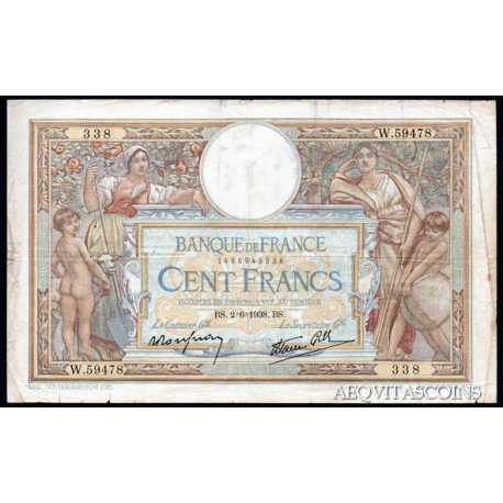 France - 100 Francs 1938