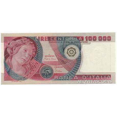100.000 Lire Botticelli 1980
