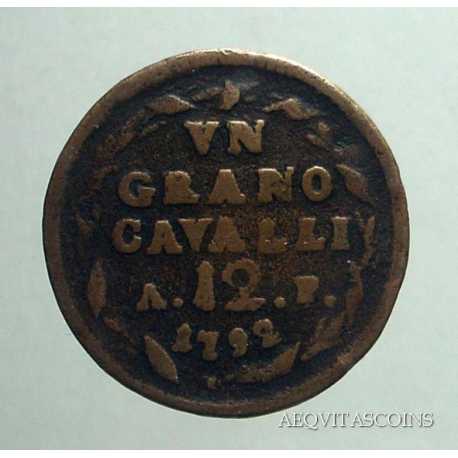 Napoli - Grano 1792