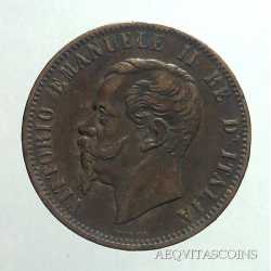 Vitt. Eman. II - 10 Cent 1862 M