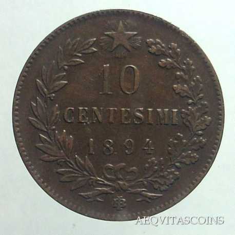 Umb. I - 10 Cent 1894 BI