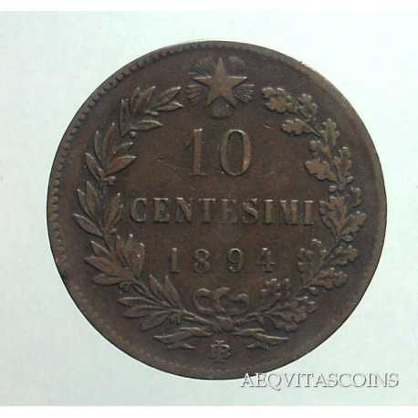 Umb. I - 10 Cent 1894 BI