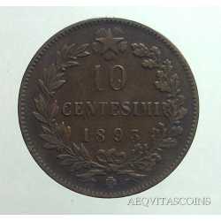 Umb. I - 10 Cent 1893 BI