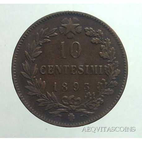 Umb. I - 10 Cent 1893 BI