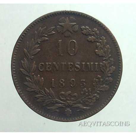 Vitt. Eman. II - 10 Cent 1862 M